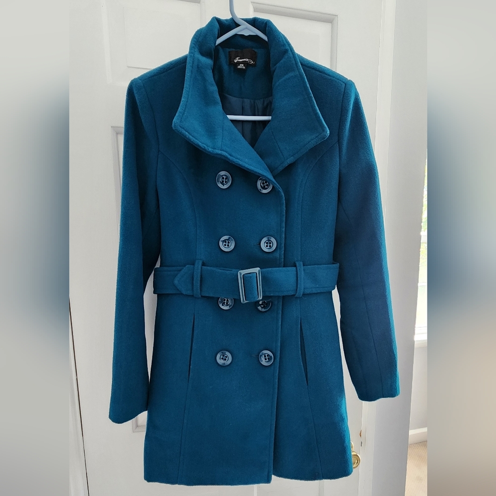 Forever 21 Dark Teal Coat